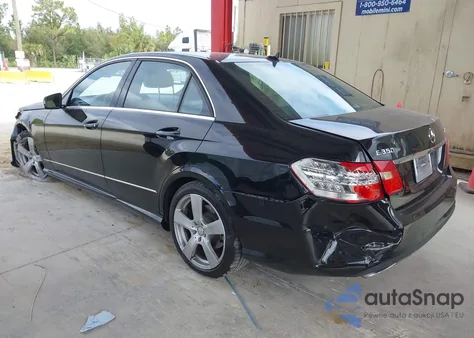2010 Mercedes-Benz E 350 4Matic из США, поврежденный, VIN WDDHF8HB7AA238466